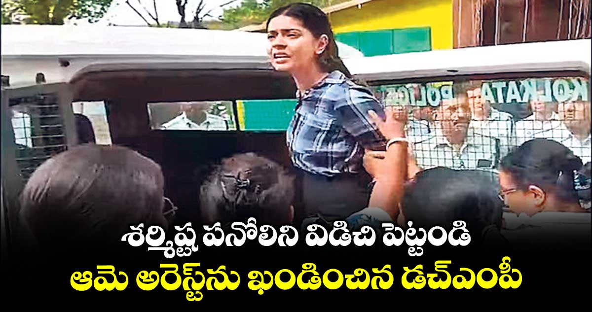 శర్మిష్ట పనోలిని విడిచి పెట్టండి..ఆమె అరెస్ట్ను ఖండించిన డచ్ఎంపీ