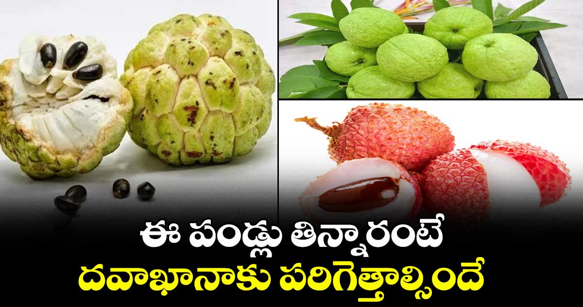 Rainy season: ఈ పండ్లు తిన్నారంటే.. దవాఖానాకు పరిగెత్తాల్సిందే..