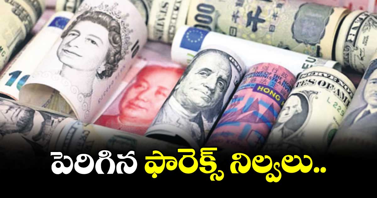 పెరిగిన ఫారెక్స్ నిల్వలు..
