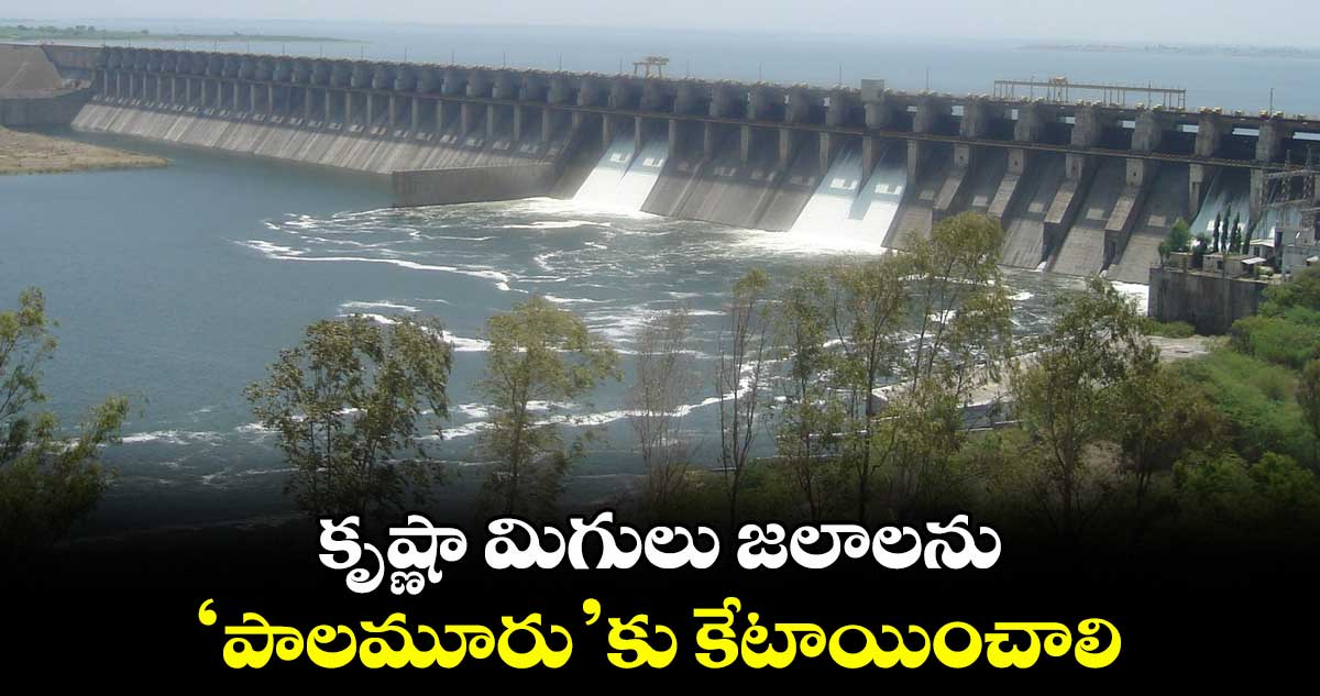 Letter to Editor: కృష్ణా మిగులు జలాలను ‘పాలమూరు’కు కేటాయించాలి