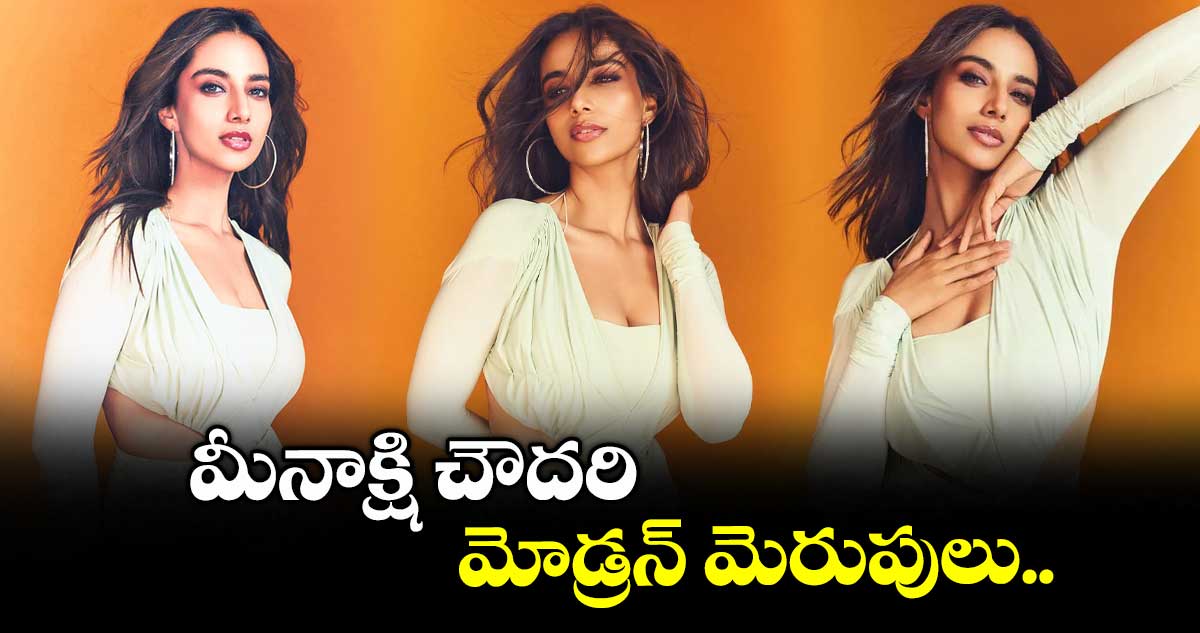 మీనాక్షి చౌదరి మోడ్రన్‌‌‌‌ మెరుపులు..