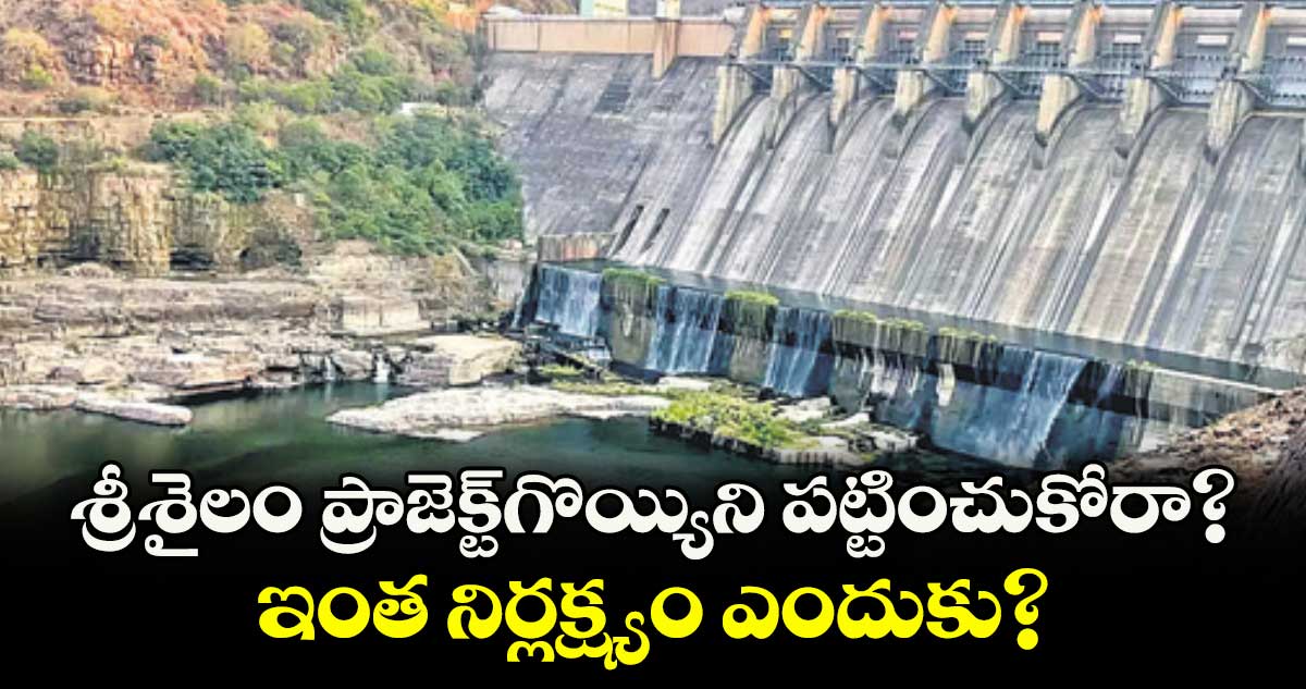 శ్రీశైలం ప్రాజెక్ట్గొయ్యిని పట్టించుకోరా? ఇంత నిర్లక్ష్యం ఎందుకు? : తెలంగాణ ఫార్మర్స్ ఫెడరేషన్