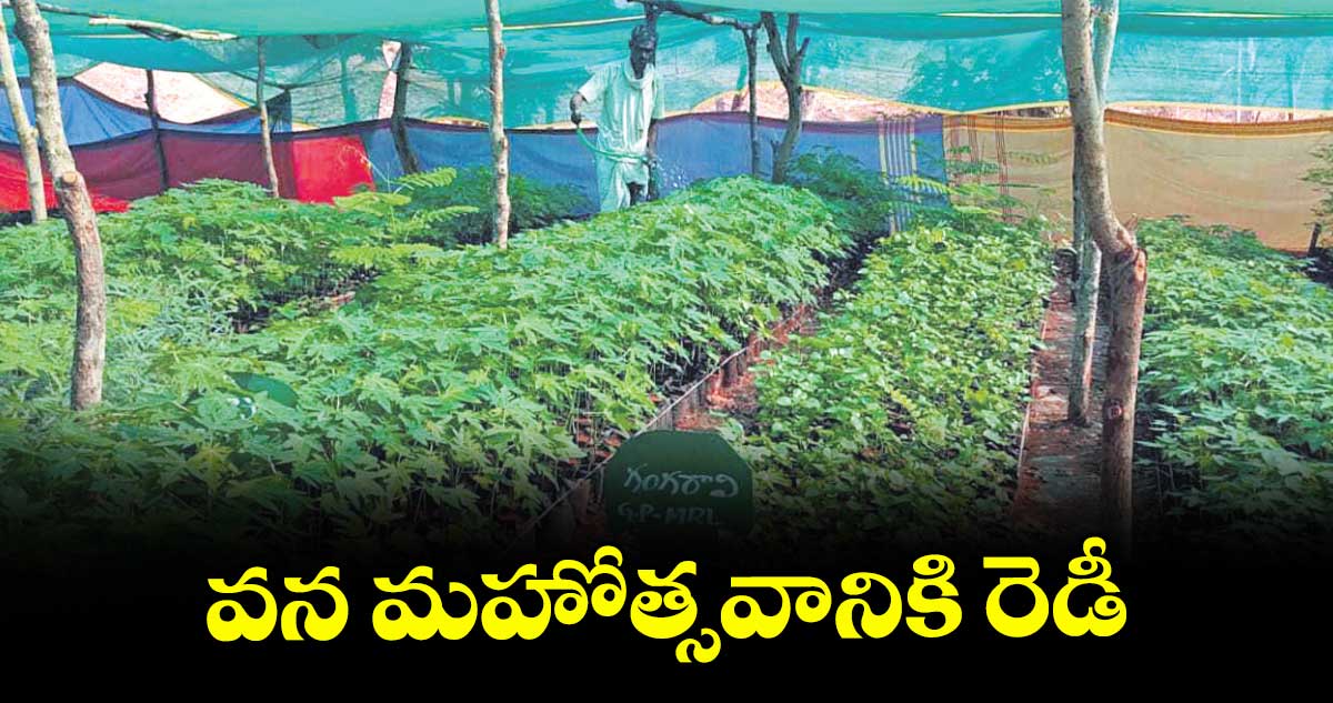 వన మహోత్సవానికి రెడీ