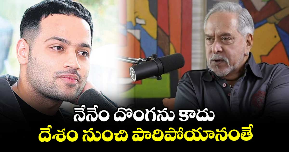 నేనేం దొంగను కాదు దేశం నుంచి పారిపోయానంతే: విజయ్ మాల్యా