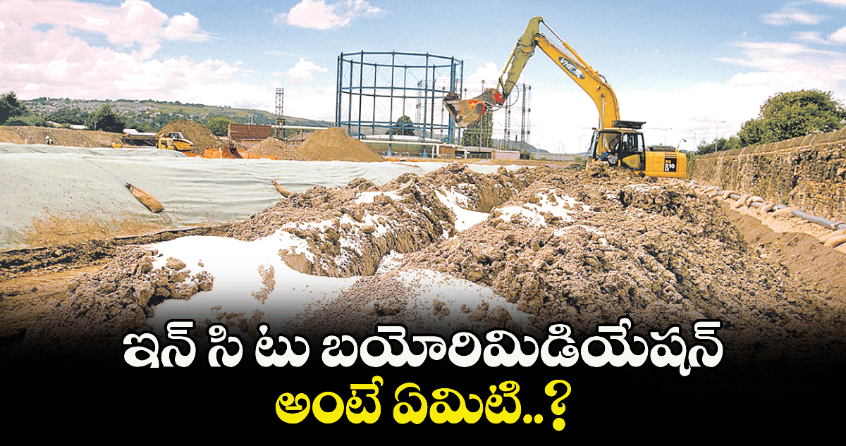 Success: ఇన్ సి టు బయోరిమిడియేషన్ అంటే ఏమిటి..?