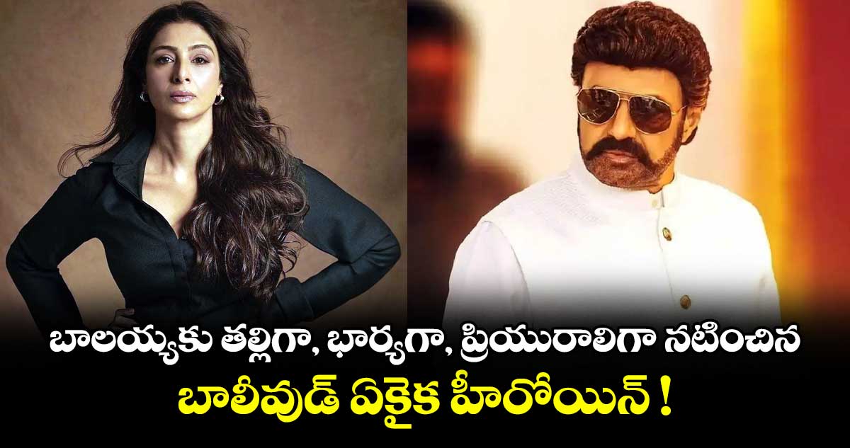 NBK: బాలయ్యకు తల్లిగా, భార్యగా, ప్రియురాలిగా నటించిన బాలీవుడ్ ఏకైక హీరోయిన్ !