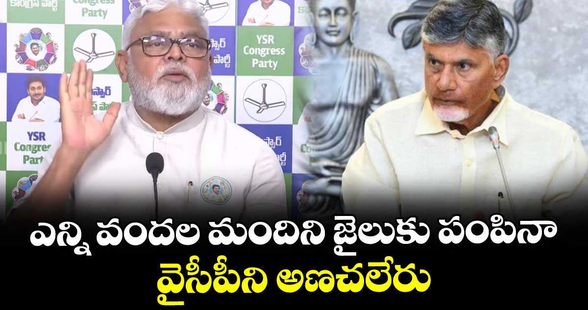 ఎన్ని వందల మందిని జైలుకు పంపినా వైసీపీని అణచలేరు: అంబటి రాంబాబు