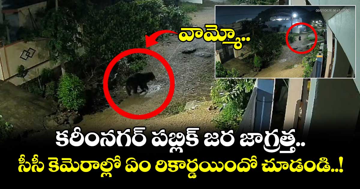 వామ్మో.. కరీంనగర్ పబ్లిక్ జర జాగ్రత్త.. సీసీ కెమెరాల్లో ఏం రికార్డయిందో చూడండి..!