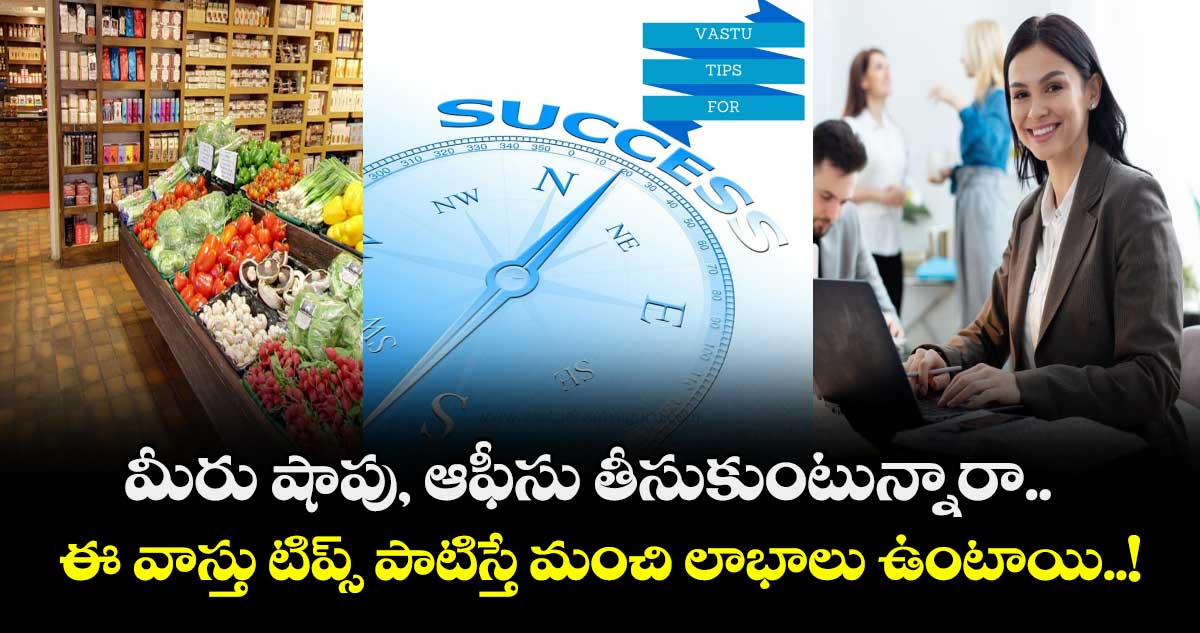 Vastu Tips : మీరు షాపు, ఆఫీసు తీసుకుంటున్నారా.. ఈ వాస్తు టిప్స్ పాటిస్తే మంచి లాభాలు ఉంటాయి..!