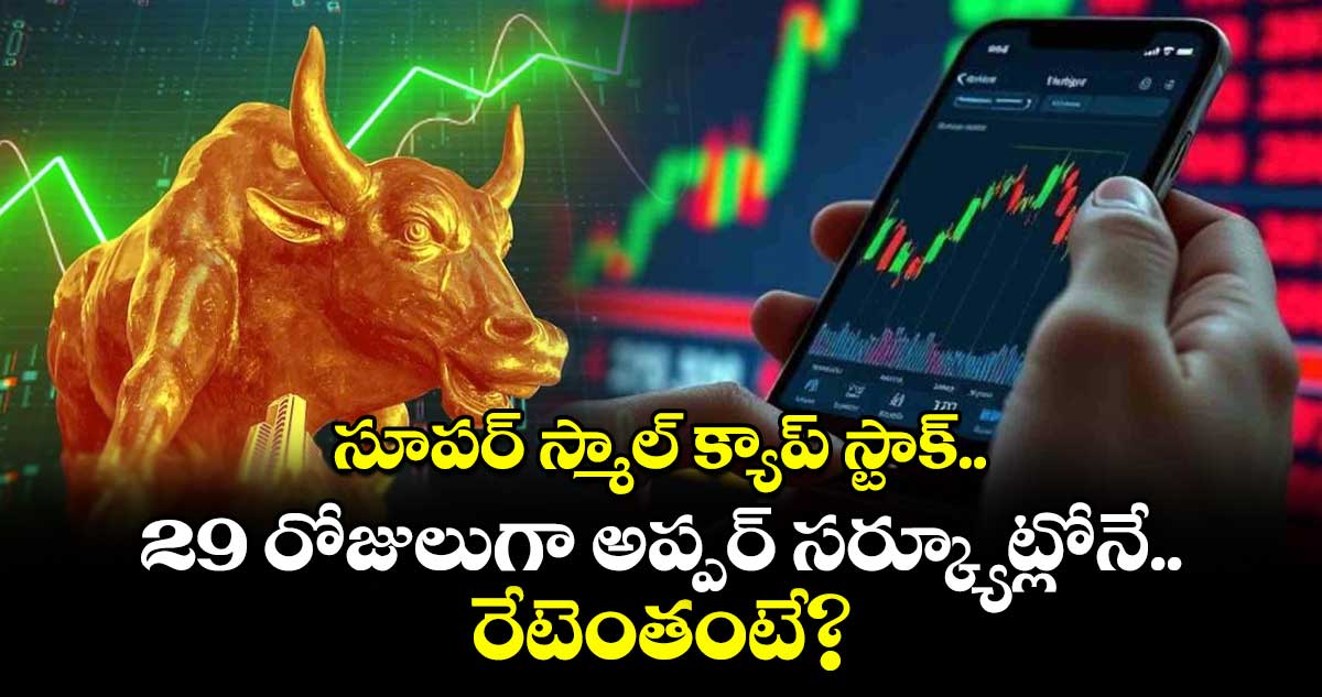 Upper Circuit: సూపర్ స్మాల్ క్యాప్ స్టాక్.. 29 రోజులుగా అప్పర్ సర్క్యూట్లోనే.. రేటెంతంటే?