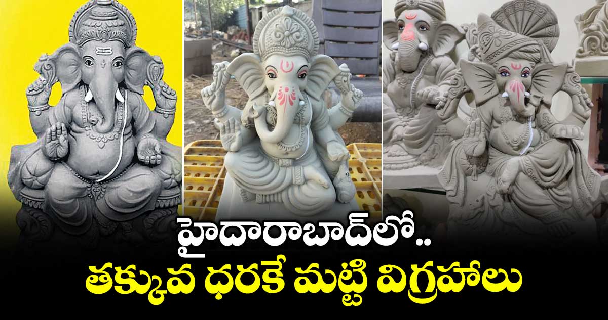 హైదారాబాద్ లో తక్కువ ధరకే మట్టి విగ్రహాలు : క‌‌‌‌‌‌‌‌లెక్టర్  హ‌‌‌‌‌‌‌‌రిచంద‌‌‌‌‌‌‌‌న