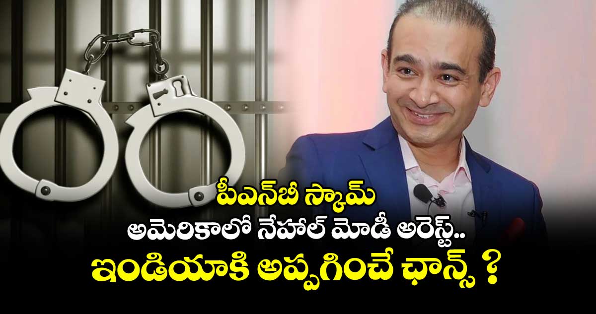 పీఎన్బీ స్కామ్: అమెరికాలో నేహాల్ మోడీ అరెస్ట్.. ఇండియాకి అప్పగించే ఛాన్స్ ?