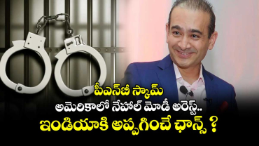 పీఎన్‌బీ స్కామ్: అమెరికాలో నేహాల్ మోడీ అరెస్ట్..  ఇండియాకి అప్పగించే ఛాన్స్ ?