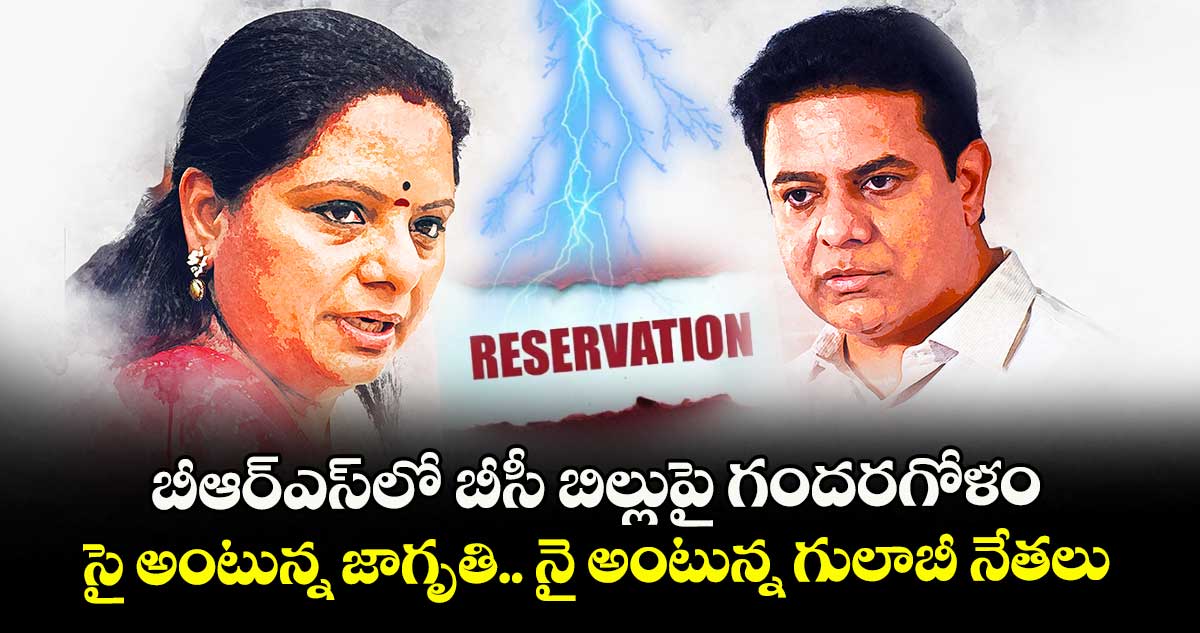 బీఆర్ఎస్ లో బీసీ బిల్లుపై గందరగోళం