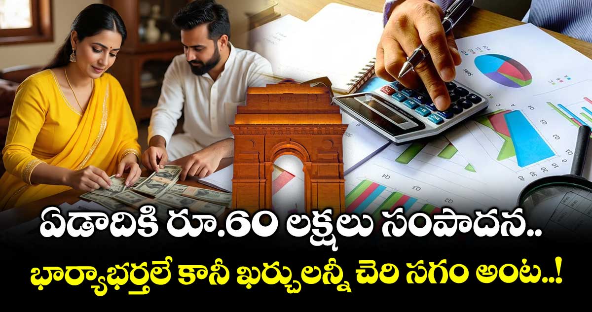 ఏడాదికి రూ.60 లక్షలు సంపాదన.. భార్యాభర్తలే కానీ ఖర్చులన్నీ చెరి సగం అంట..!