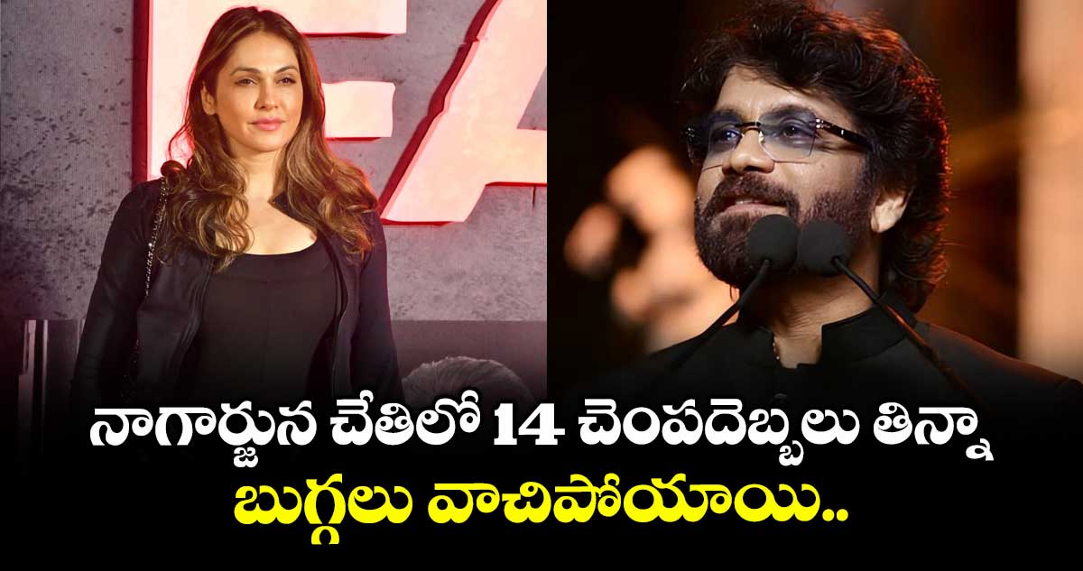 నాగార్జున చేతిలో 14 చెంపదెబ్బలు తిన్నా.. బుగ్గలు వాచిపోయాయి.. చంద్రలేఖ నటి