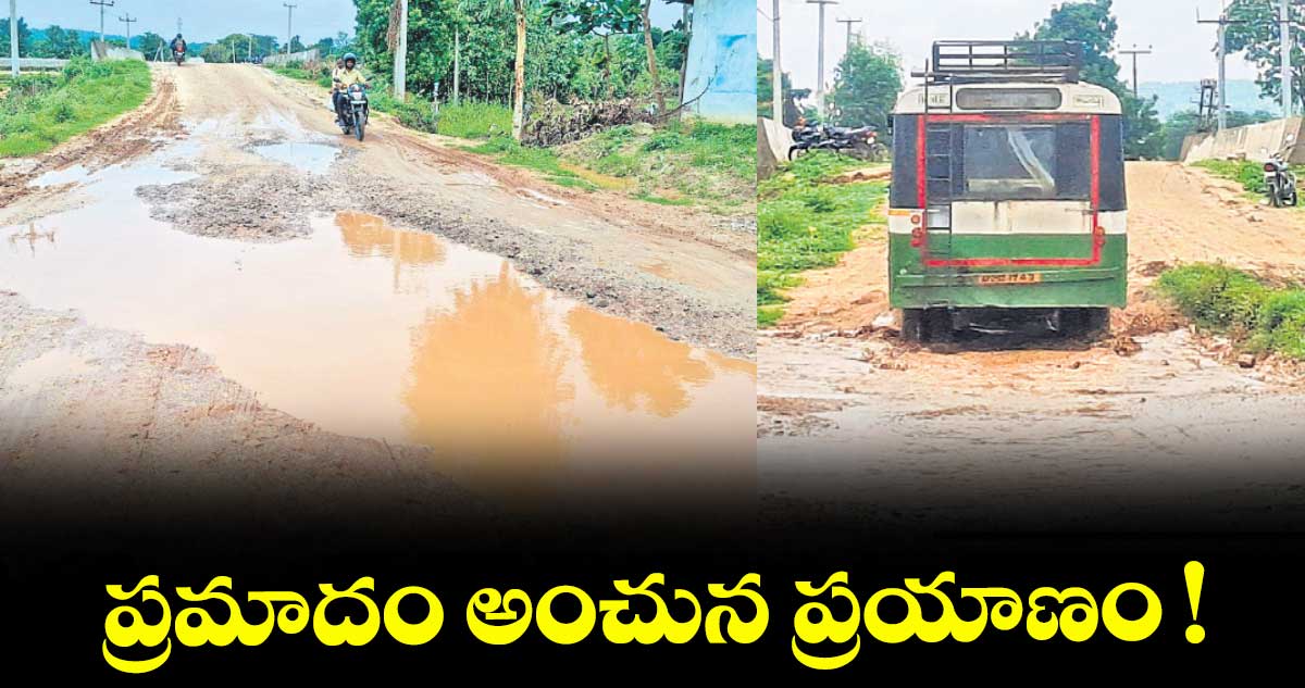  ప్రమాదం అంచున ప్రయాణం !