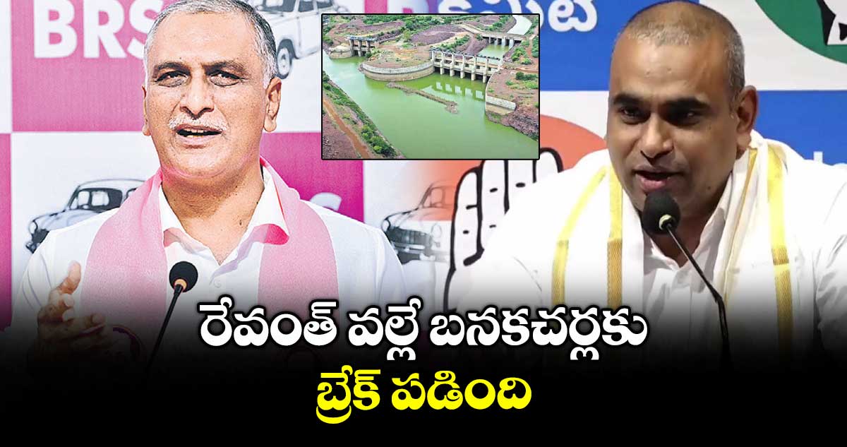 రేవంత్‌‌‌‌‌‌ వల్లే బనకచర్లకు బ్రేక్‌‌‌‌ పడింది : ఎంపీ చామల