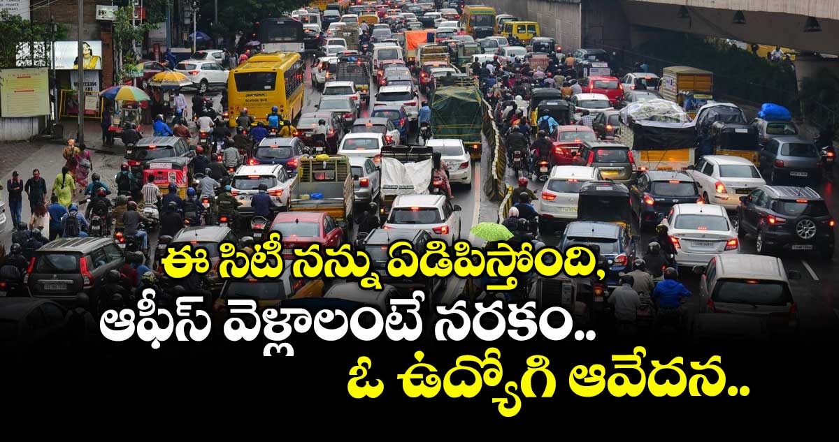 ఈ సిటీ నన్ను ఏడిపిస్తోంది, ఆఫీస్ వెళ్లాలంటే నరకం: ఓ ఉద్యోగి ఆవేదన..