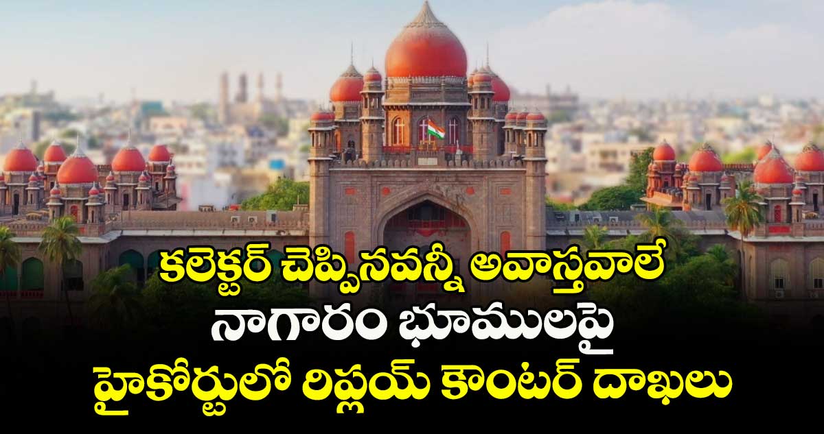కలెక్టర్ చెప్పినవన్నీ అవాస్తవాలే .. నాగారం భూములపై హైకోర్టులో రిప్లయ్ కౌంటర్ దాఖలు