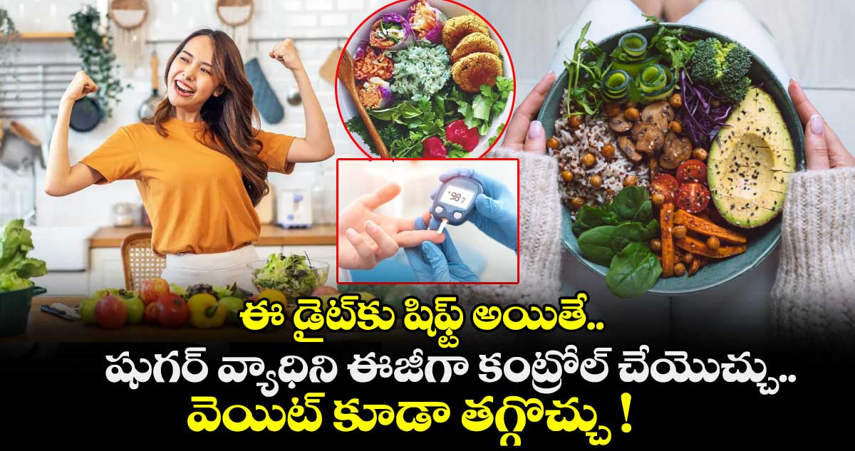 ఈ డైట్⁭కు షిఫ్ట్ అయితే.. షుగర్ వ్యాధిని ఈజీగా కంట్రోల్ చేయొచ్చు.. వెయిట్ కూడా తగ్గొచ్చు !