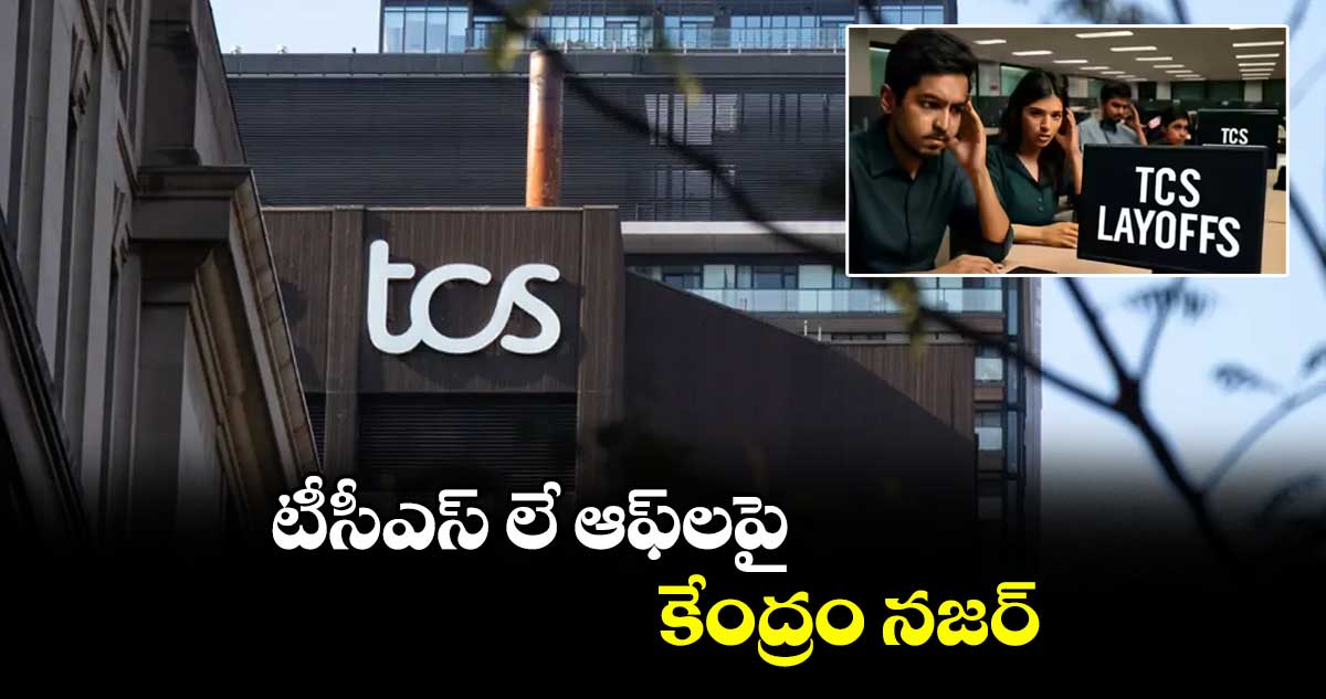 టీసీఎస్ లే ఆఫ్లపై కేంద్రం నజర్