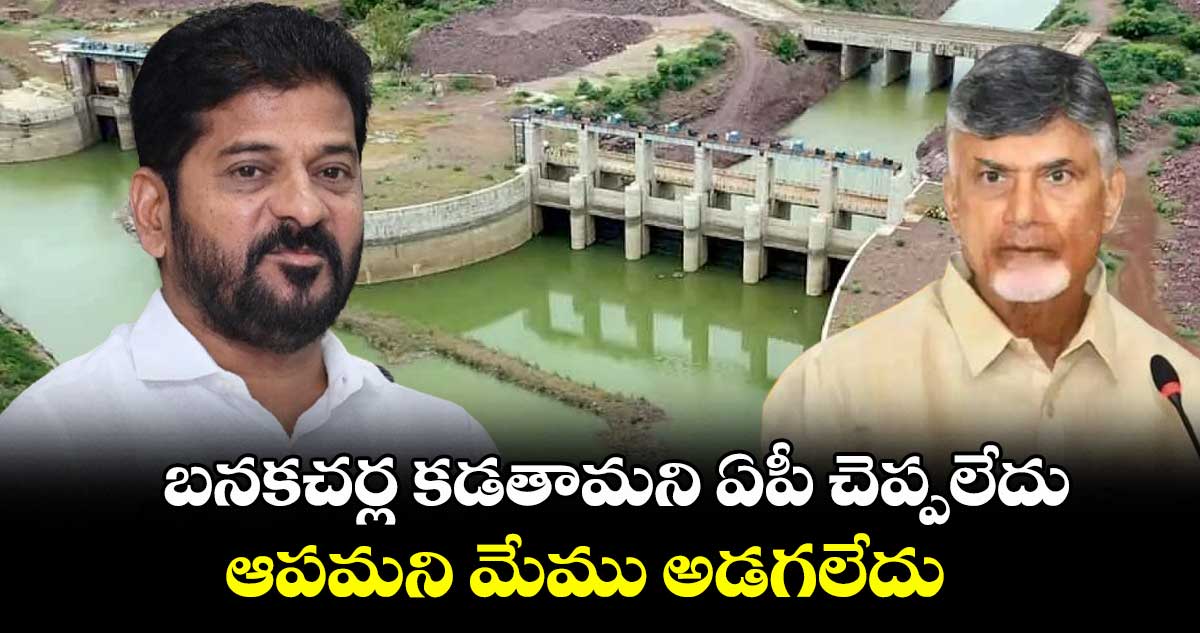 బనకచర్ల కడతామని ఏపీ చెప్పలేదు.. ఆపమని మేము అడగలేదు: CM రేవంత్