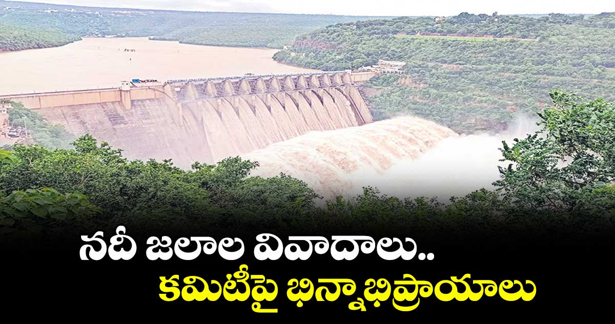 నదీ జలాల వివాదాలు..కమిటీపై భిన్నాభిప్రాయాలు