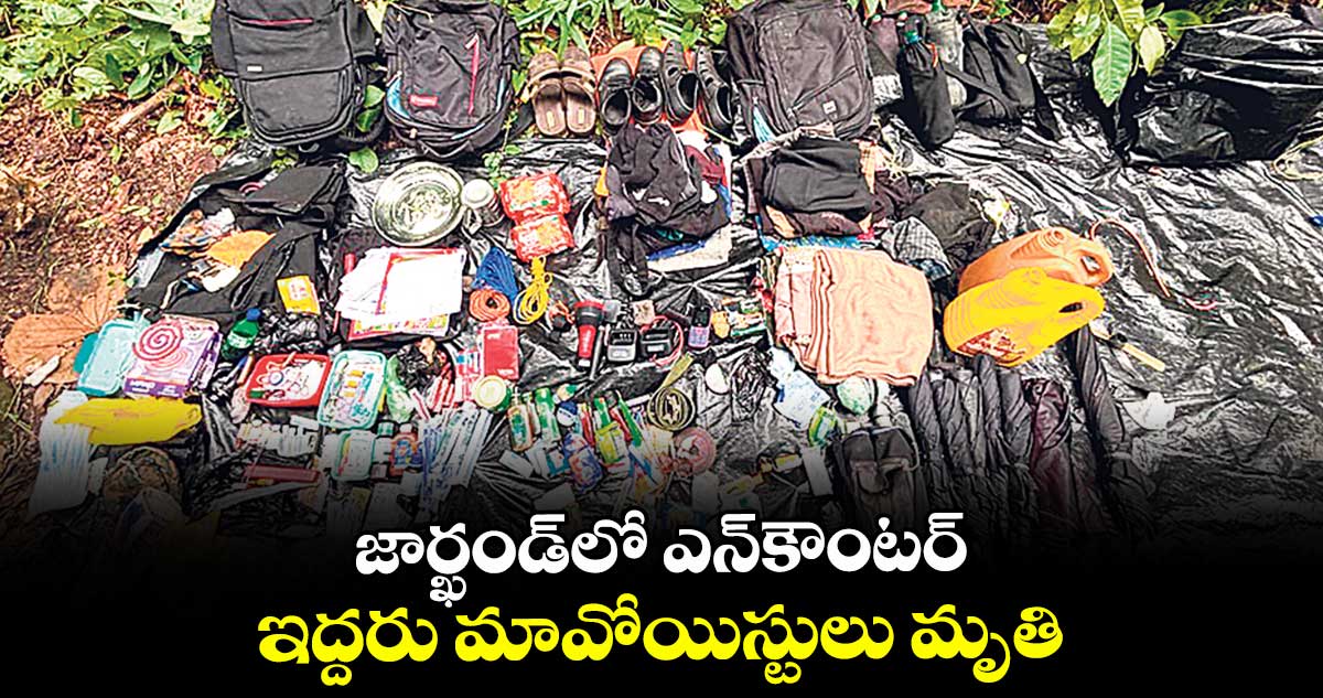 జార్ఖండ్‌‌లో ఎన్‌‌కౌంటర్..ఇద్దరు మావోయిస్టులు మృతి