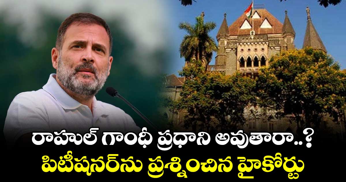 రాహుల్ గాంధీ ప్రధాని అవుతారా..?: పిటీషనర్ను ప్రశ్నించిన హైకోర్టు