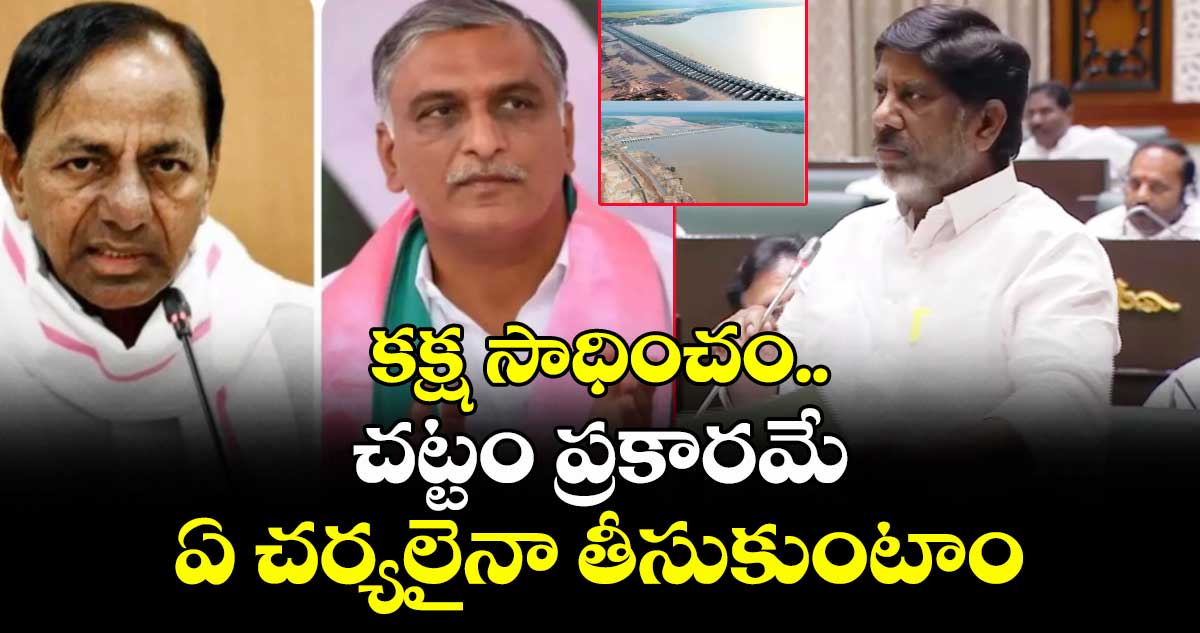 కక్ష సాధించం..చట్టం ప్రకారమే ఏ చర్యలైనా తీసుకుంటాం: భట్టి విక్రమార్క