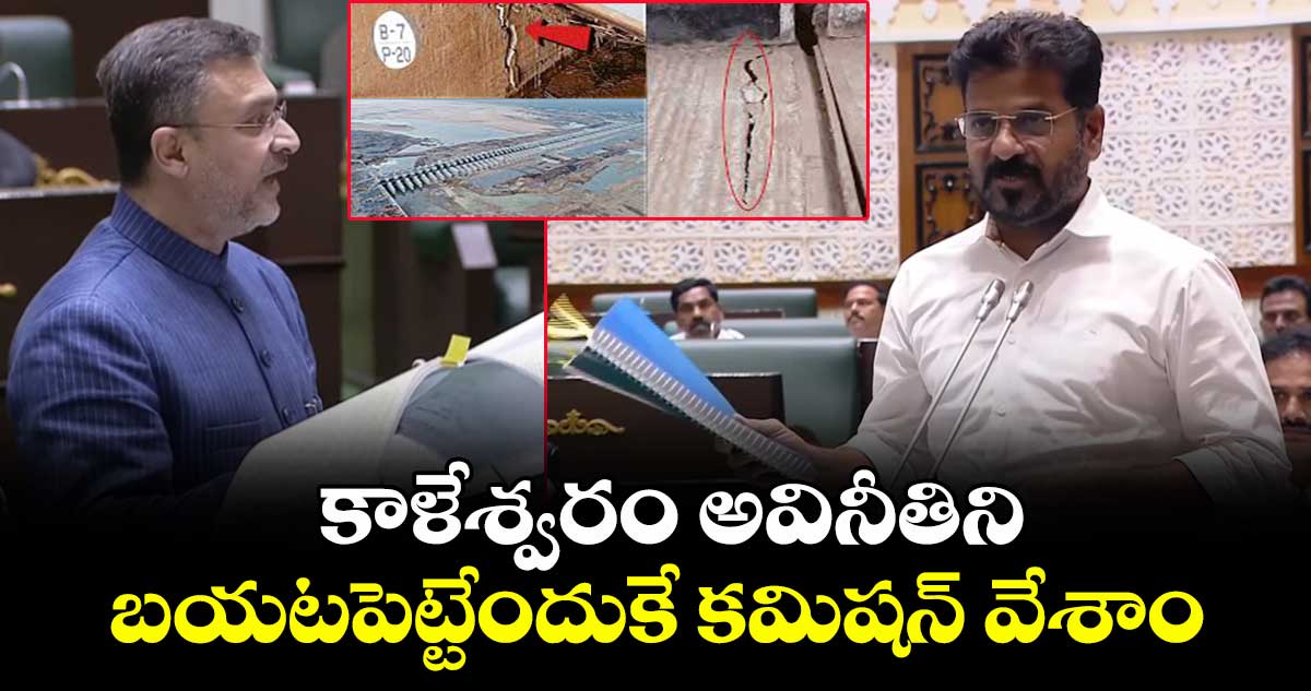 కాళేశ్వరం అవినీతిని బయటపెట్టేందుకే కమిషన్ వేశాం: సీఎం రేవంత్ రెడ్డి