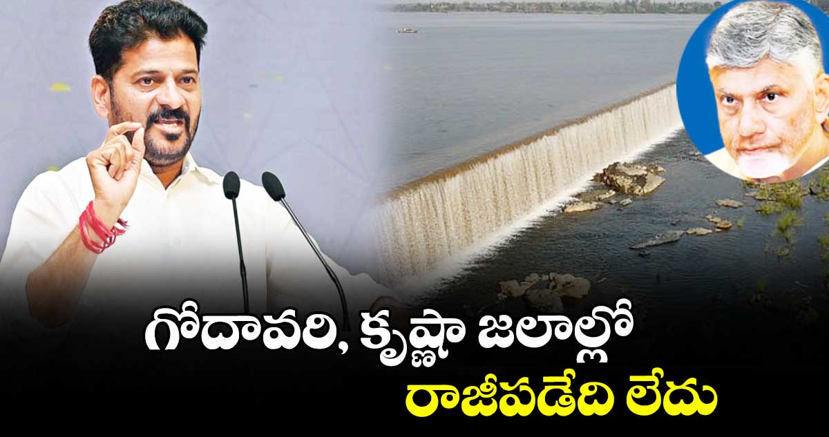 ఎవరెన్ని కుట్రలు చేసినా నీటి వాటాలు వదులుకోం: సీఎం రేవంత్