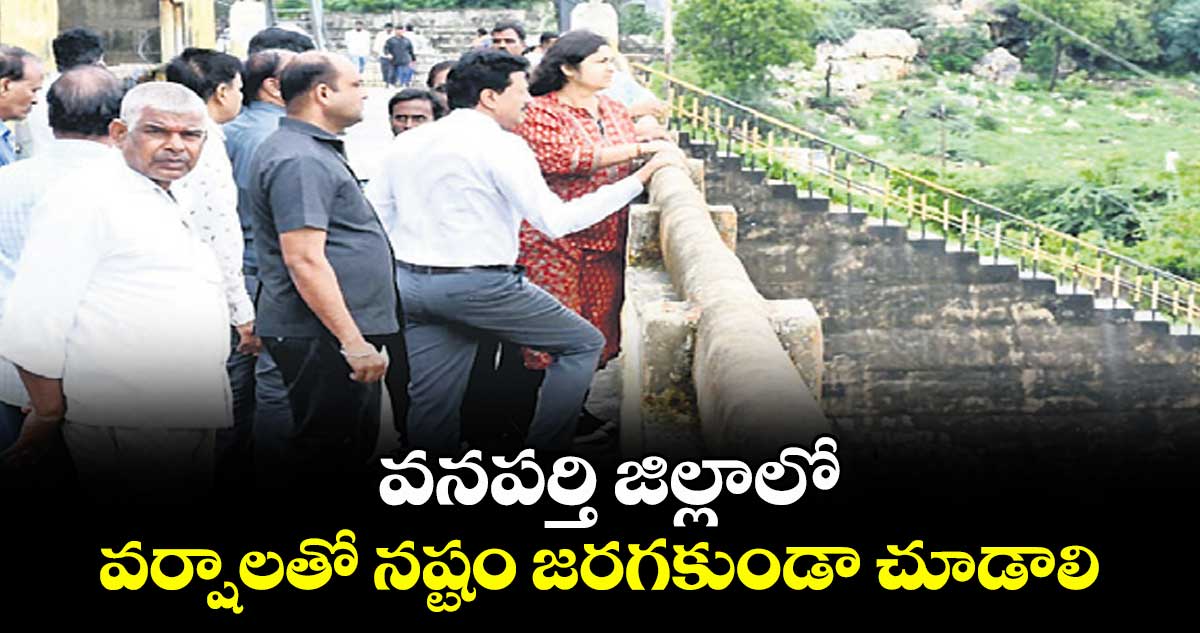 వనపర్తి జిల్లాలో వర్షాలతో నష్టం జరగకుండా చూడాలి : కలెక్టర్ విజయేందిర బోయి