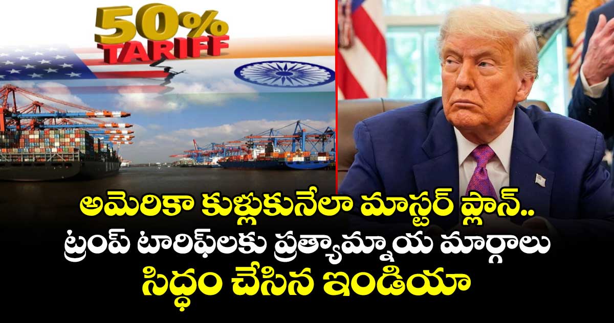 అమెరికా కుళ్లుకునేలా మాస్టర్ ప్లాన్.. ట్రంప్ టారిఫ్లకు ప్రత్యామ్నాయ మార్గాలు సిద్ధం చేసిన ఇండియా