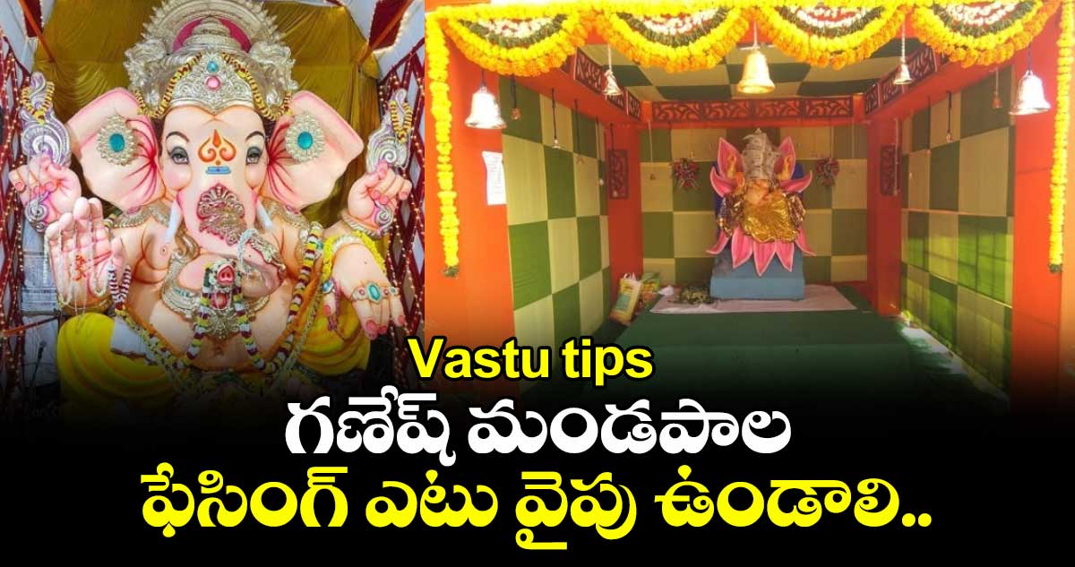 Vastu tips:  గణేష్ మండపాల ఫేసింగ్ ఎటు వైపు ఉండాలి..  