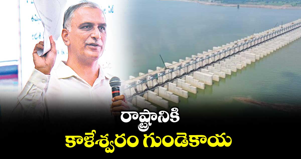 రాష్ట్రానికి కాళేశ్వరం గుండెకాయ: హరీశ్ రావు