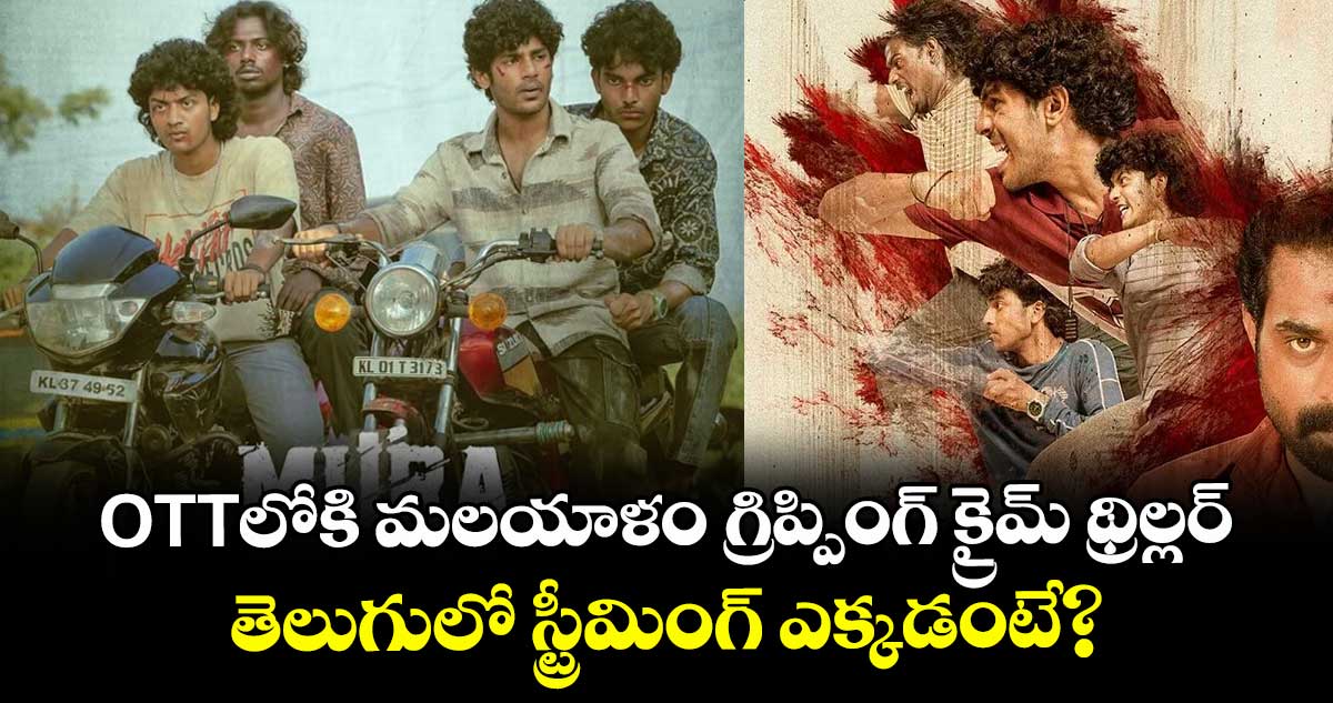 OTT Thriller: ఓటీటీలోకి మలయాళం గ్రిప్పింగ్ క్రైమ్ థ్రిల్లర్.. తెలుగులో స్ట్రీమింగ్ ఎక్కడంటే?