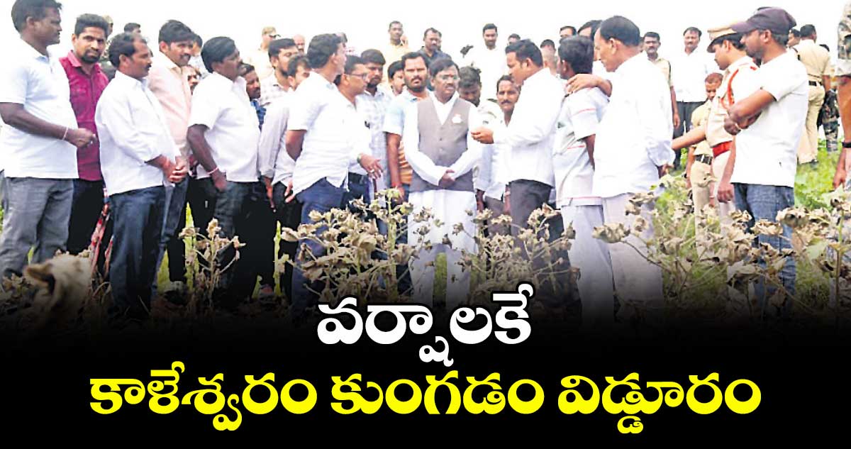 వర్షాలకే కాళేశ్వరం కుంగడం విడ్డూరం : మంత్రి వివేక్