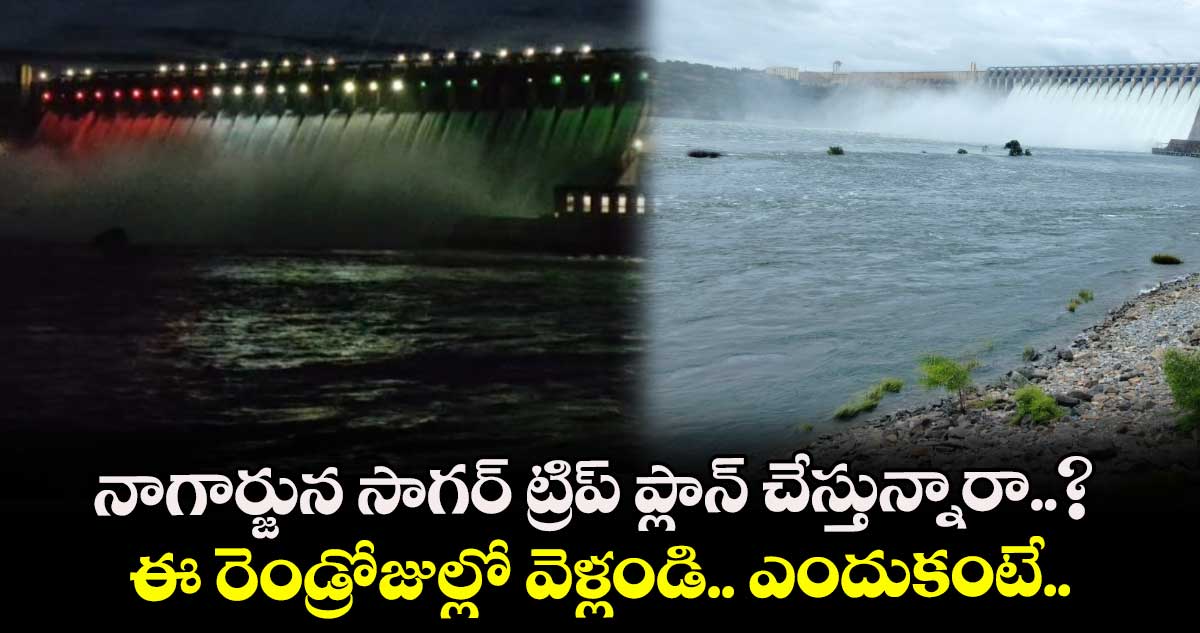 Nagarjuna Sagar: నాగార్జున సాగర్ ట్రిప్ ప్లాన్ చేస్తున్నారా..? ఈ రెండ్రోజుల్లో వెళ్లండి.. ఎందుకంటే..