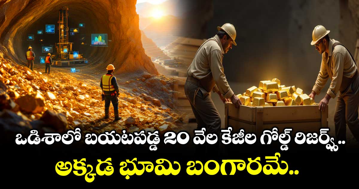 Gold: ఒడిశాలో బయటపడ్డ 20 వేల కేజీల గోల్డ్ రిజర్వ్స్.. అక్కడ భూమి బంగారమే..