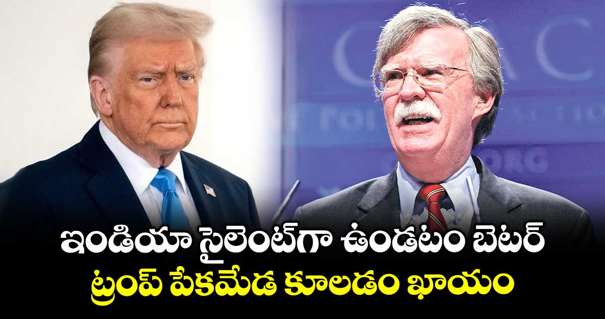 ఇండియా సైలెంట్గా ఉండటం బెటర్.. ట్రంప్ పేకమేడ కూలడం ఖాయం: ప్రొ. స్టీవ్ హాంకీ