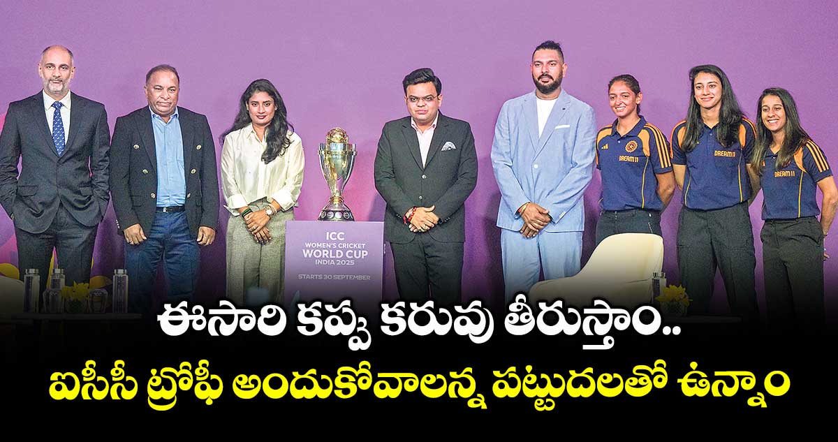 ఈసారి కప్పు కరువు తీరుస్తాం.. ఐసీసీ ట్రోఫీ అందుకోవాలన్న పట్టుదలతో ఉన్నాం: హర్మన్