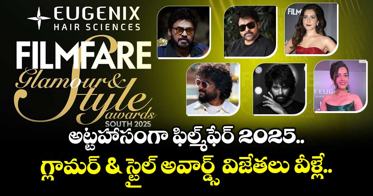 Filmfare: అట్టహాసంగా ఫిల్మ్ఫేర్.. వెంకీ, చిరు, బన్నీకి దక్కిన అవార్డ్స్ ఇవే..