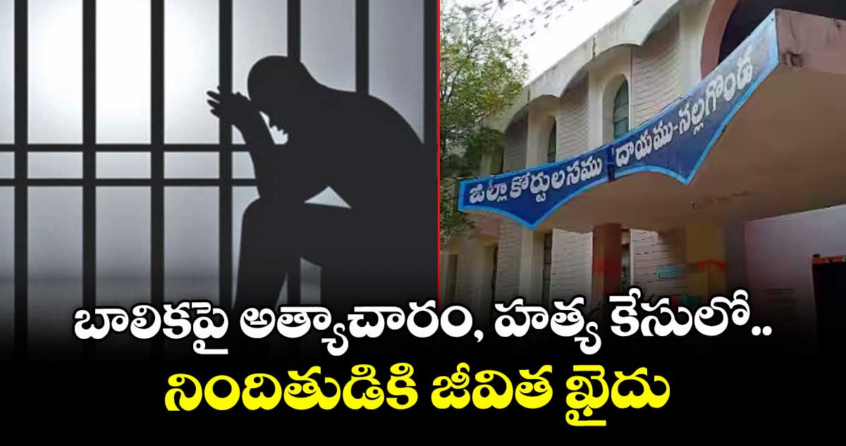 బాలికపై అత్యాచారం, హత్య కేసులో.. నిందితుడికి జీవిత ఖైదు