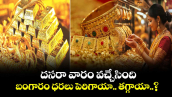 Gold Rate: దసరా వారం వచ్చేసింది : బంగారం ధరలు పెరిగాయా.. తగ్గాయా..?