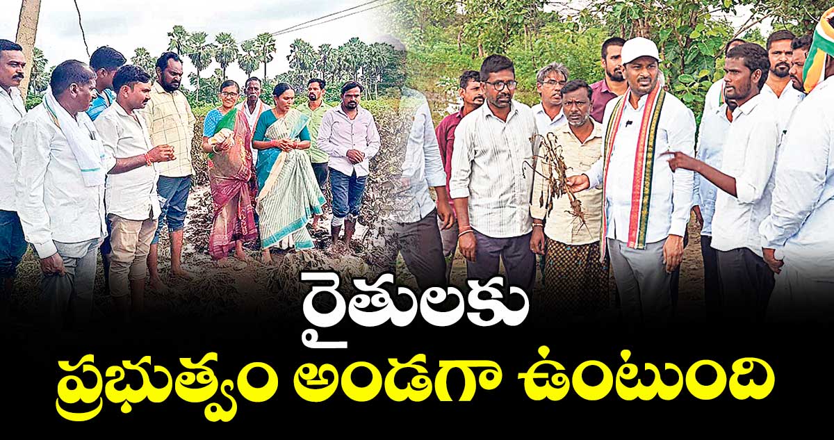 రైతులకు ప్రభుత్వం అండగా ఉంటుంది