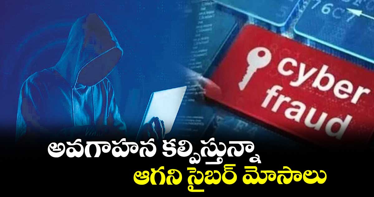 అవగాహన కల్పిస్తున్నా ఆగని సైబర్ మోసాలు