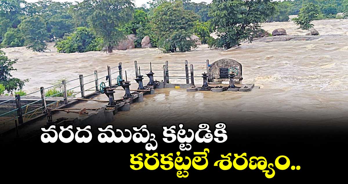 వరద ముప్పు కట్టడికి కరకట్టలే శరణ్యం..