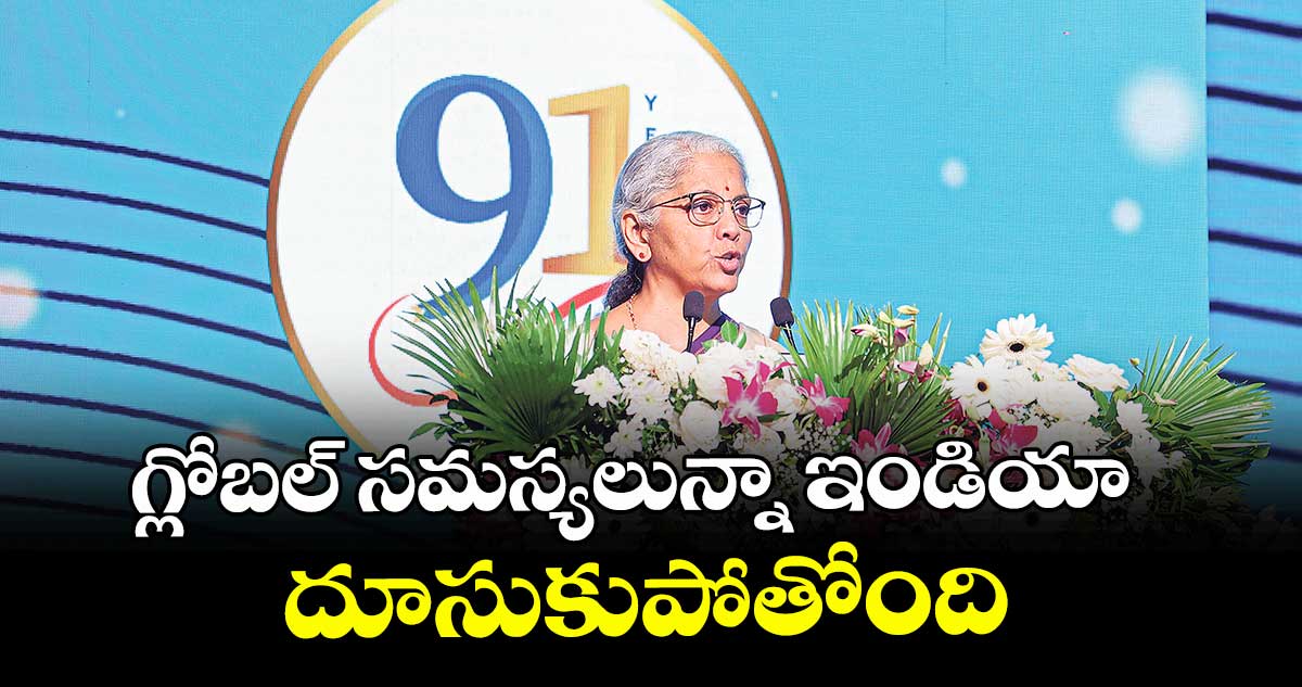 గ్లోబల్ సమస్యలున్నా ఇండియా దూసుకుపోతోంది